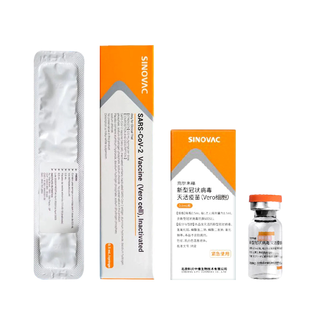 China Top-Marke Sinavac Covid-19-Impfstoff inaktiviert (Vero-Zellen) Pneumonie