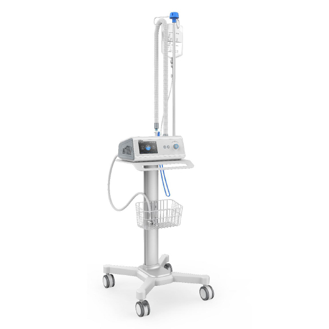Ventilator erhitzt Hitziggerechter High Flow-Nasalkanüle-Sauerstoff-Therapie-Gerät Krankenhaus-ICU-Sauerstoff-Atemmaschine Cuidados Intensivos Respiratorios